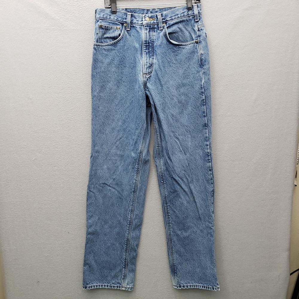 Carhartt Lined Jeans Relax Fit Straight Leg Outdoor Workwear Cold Weather 32x34